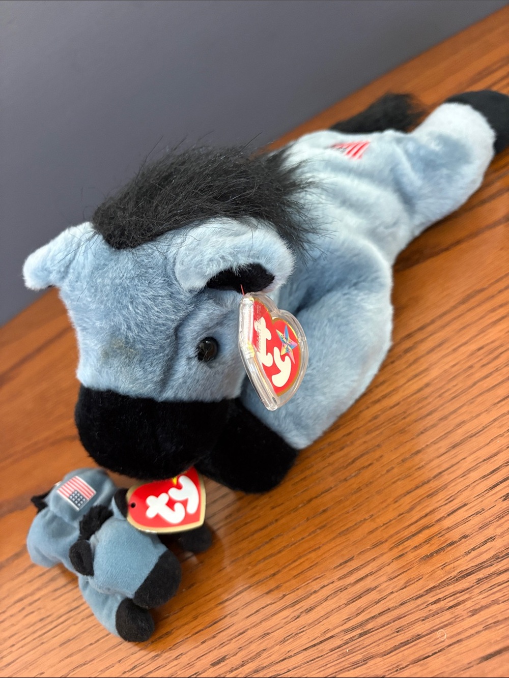 TY Beanie Babies Lefty Donkey Lot Vintage 90s Y2K McDonald’s Teenie Beanie